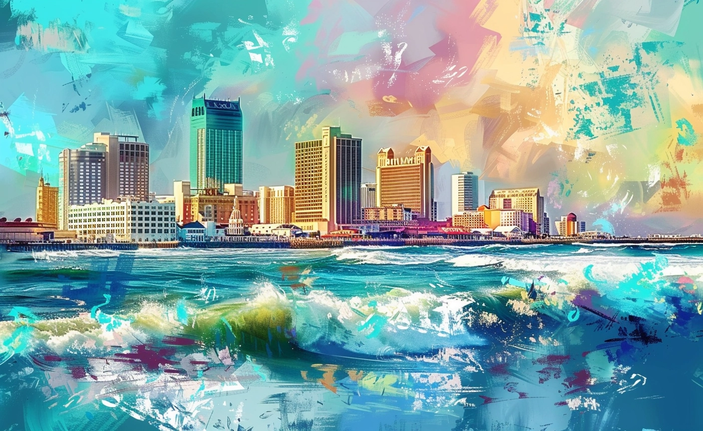Atlantic City art image