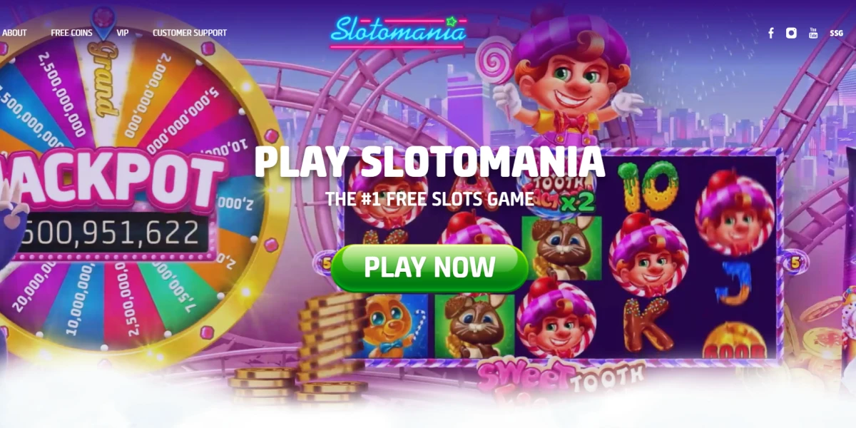 Slotomania free casino game image