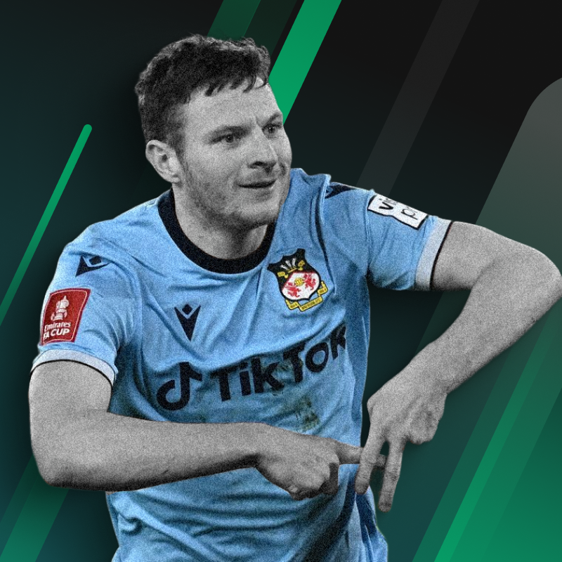 Paul Mullin was signed by Wrexham in 2021 image
