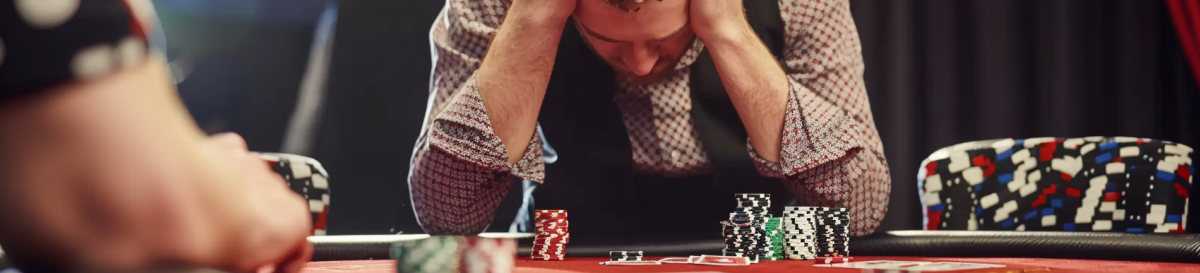 A guy losing at poker image