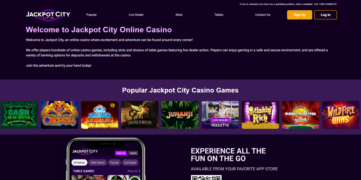 JackpotCity online casino image