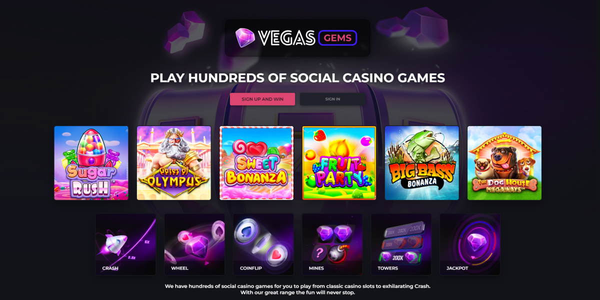 Vegas Gems casino image