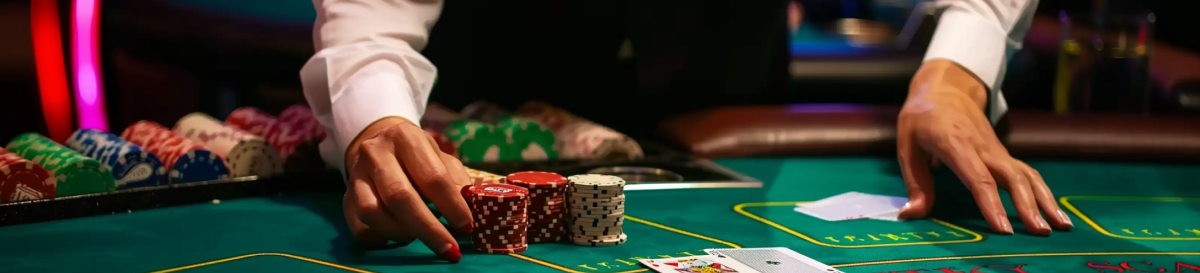 A blackjack dealer image
