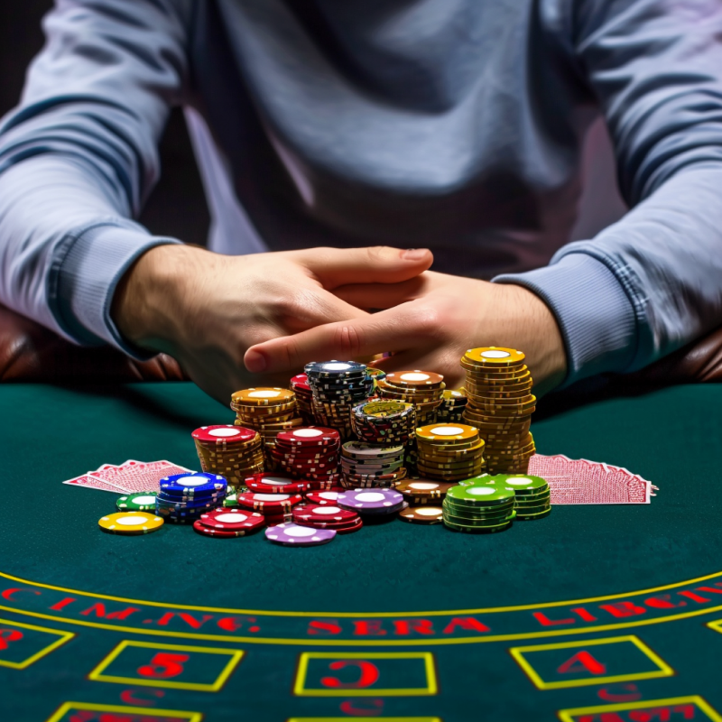 A table game player image