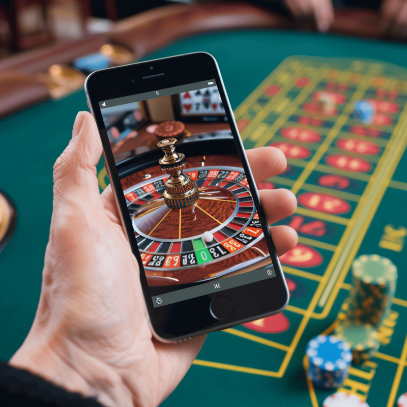 Roulette mobile gaming