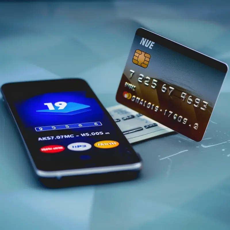 Phone and credit cards image