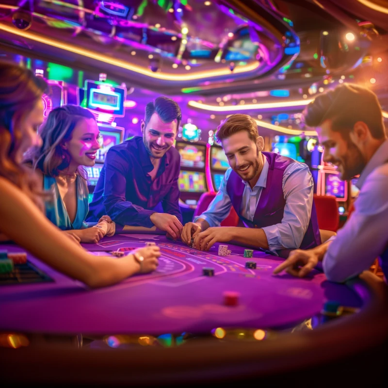 People playing in the casino image