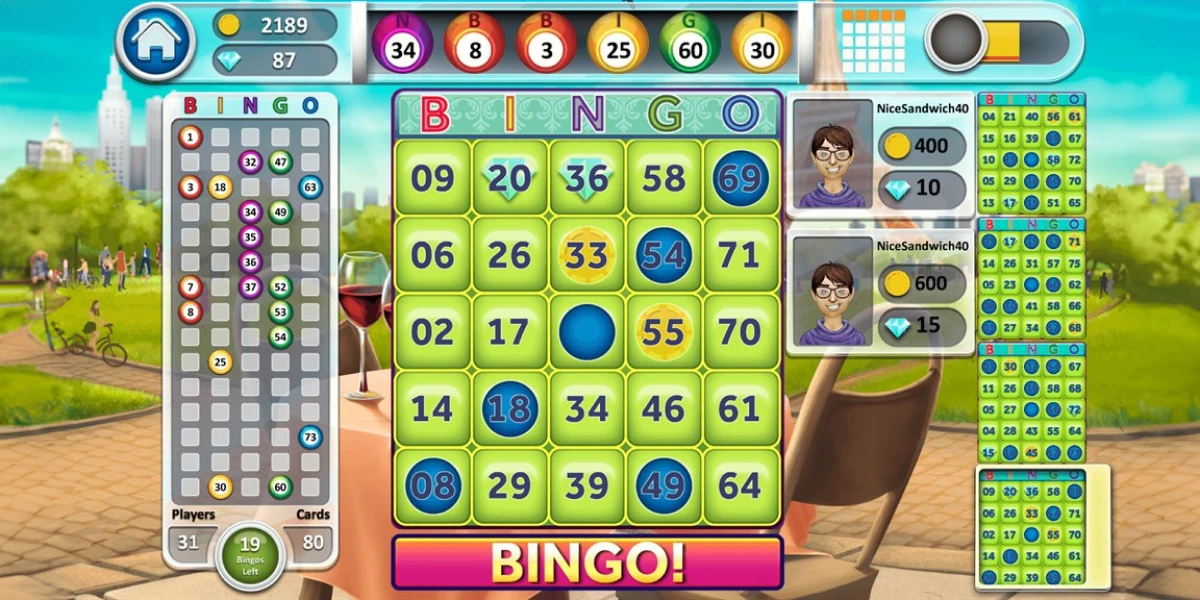 Bingo game online image