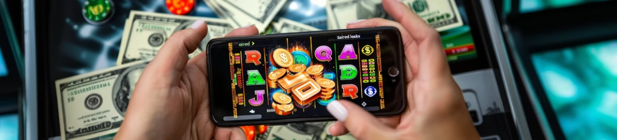Mobile slot gaming image